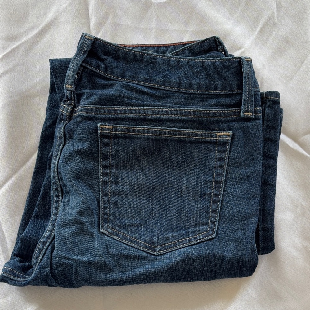 Eddie Bauer Deep Indigo specialty dyed Women's Jeans size 10